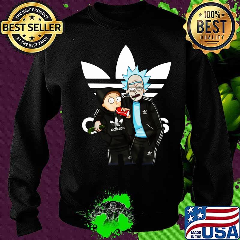 Rick and morty adidas logo s Sweater Rick and morty adidas logo s Sweater