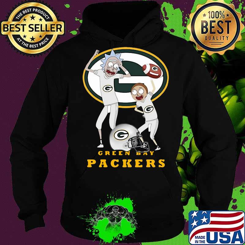 Rick and morty green bay packers s Hoodie Rick and morty green bay packers s Hoodie