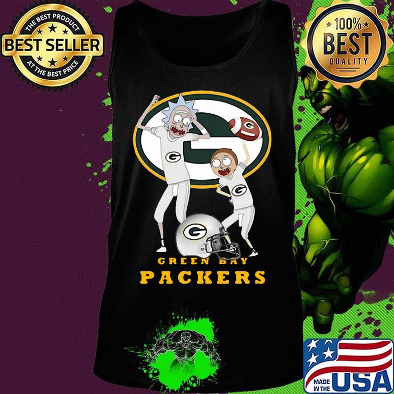 Rick and morty green bay packers s Tank top Rick and morty green bay packers s Tank top