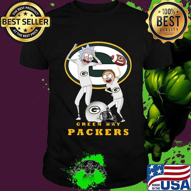 Rick and morty green bay packers shirt Rick and morty green bay packers shirt
