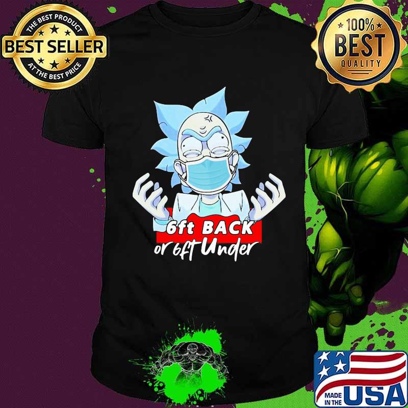 Rick mask 6ft back or 6ft under shirt