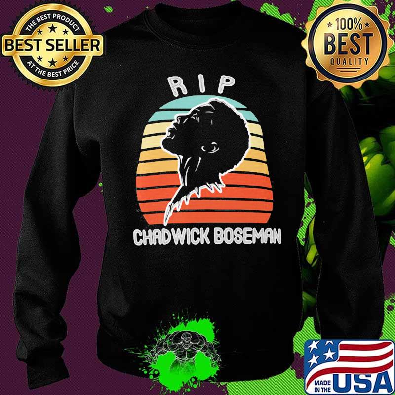 Rip black panther chadwick boseman vintage retro s Sweater Rip black panther chadwick boseman vintage retro s Sweater