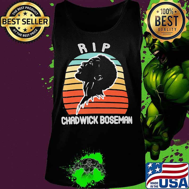 Rip black panther chadwick boseman vintage retro s Tank top Rip black panther chadwick boseman vintage retro s Tank top