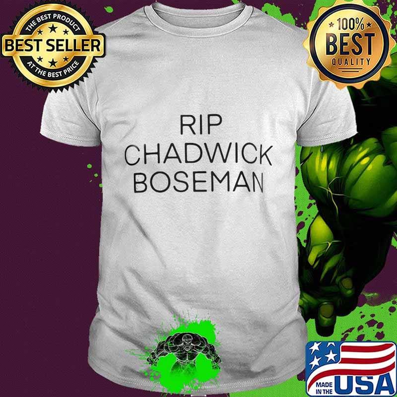 Rip chadwick actor black panther shirt