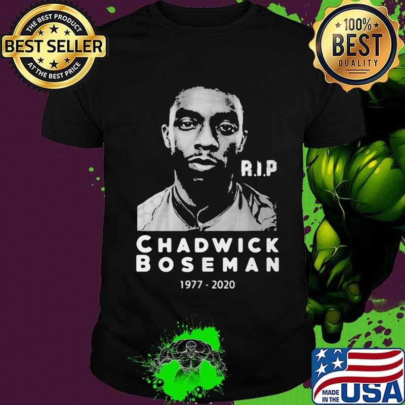 Rip chadwick boseman actor black panther 1977 2020 shirt