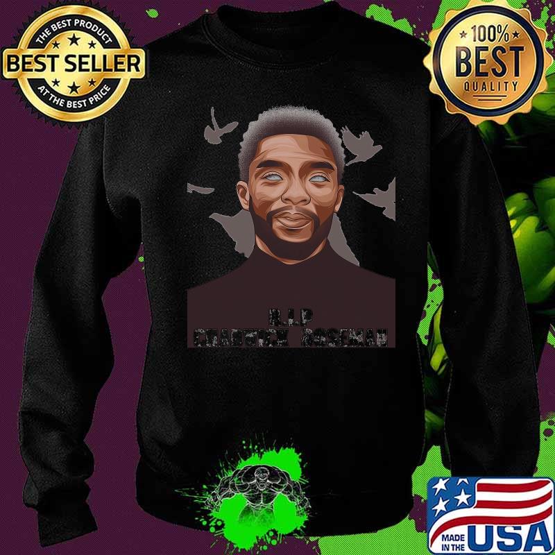 Rip chadwick Boseman black panther actor art s Sweater Rip chadwick Boseman black panther actor art s Sweater