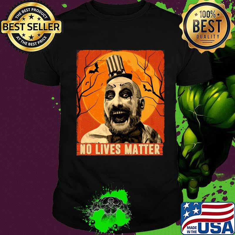 Rob zombie evil clown no lives matter shirt