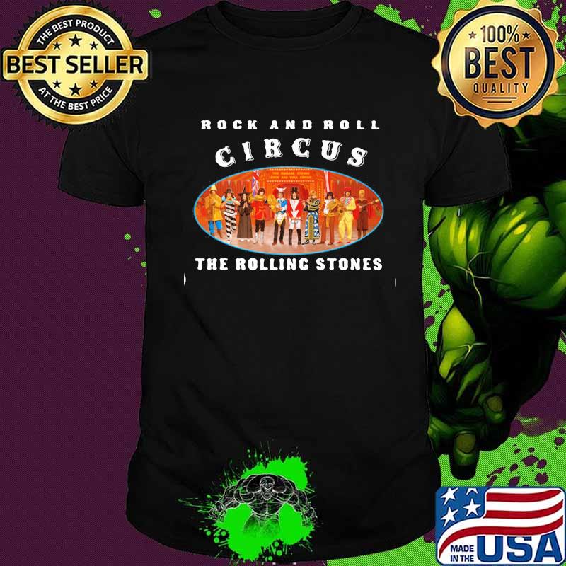 Rock and roll circus the rolling stones shirt