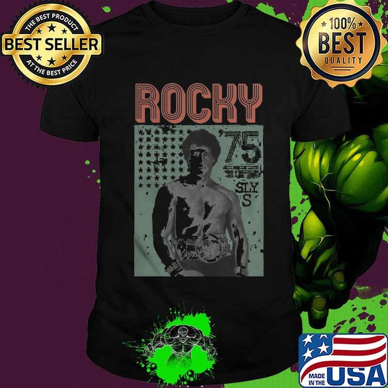 Rocky balboa boxing 75 vintage shirt