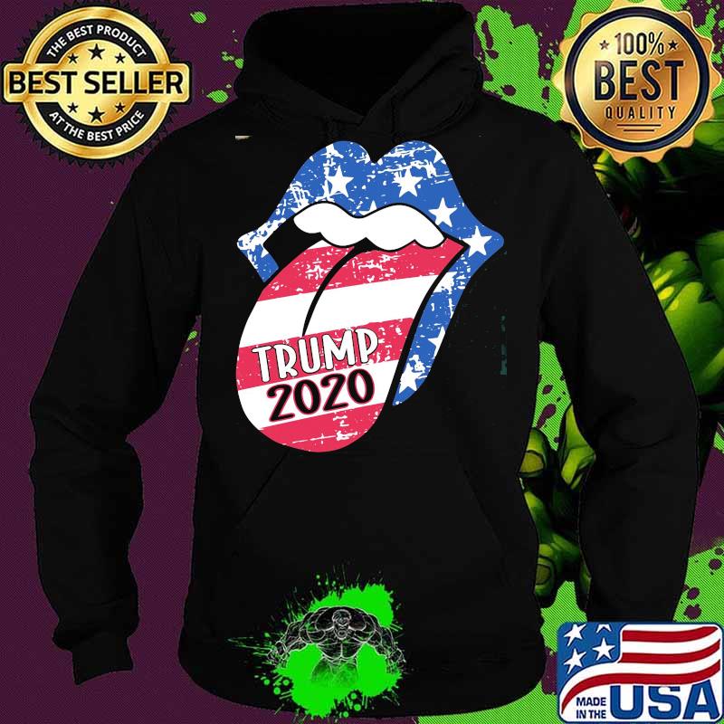 Rolling stones trump 2020 american flag independence day s Hoodie Rolling stones trump 2020 american flag independence day s Hoodie