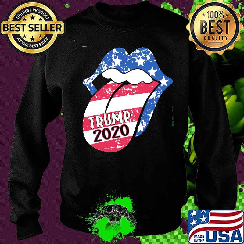 Rolling stones trump 2020 american flag independence day s Sweater Rolling stones trump 2020 american flag independence day s Sweater