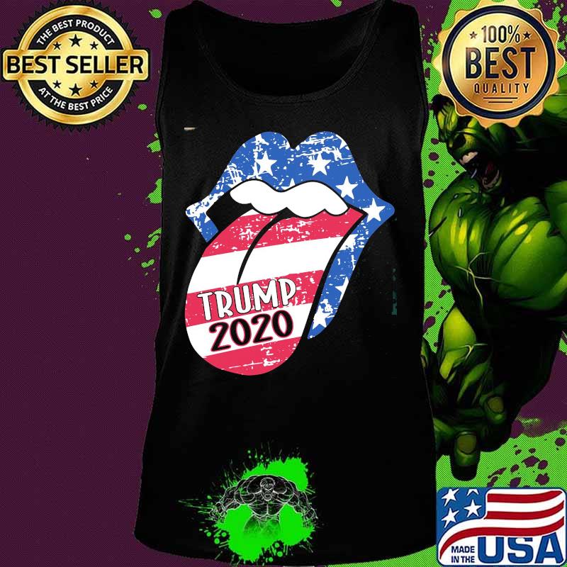 Rolling stones trump 2020 american flag independence day s Tank top Rolling stones trump 2020 american flag independence day s Tank top
