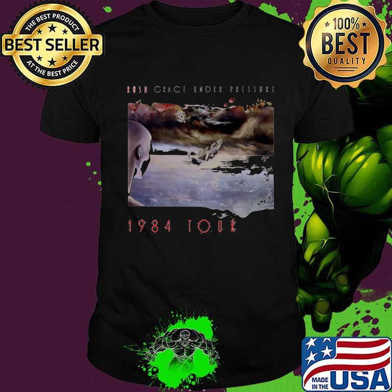 Rush band grace under pressure 1984 tour shirt