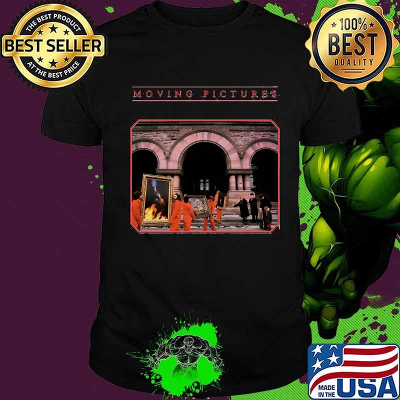 Rush band moving pictures shirt