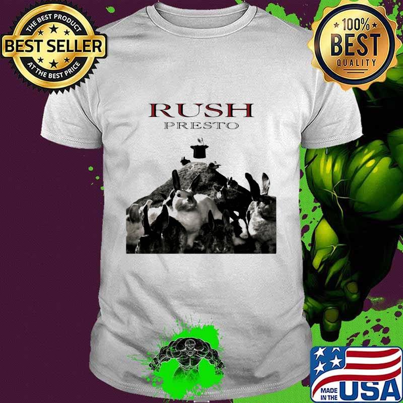 Rush band presto rabbit shirt