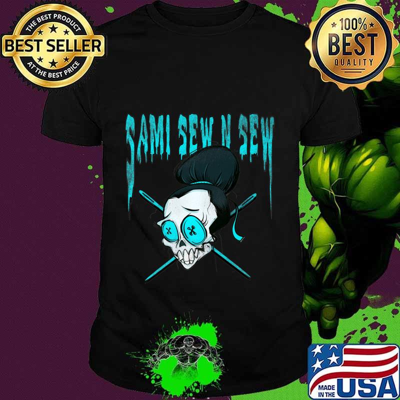 Sami Sew n Sew Skull Premium T-Shirt