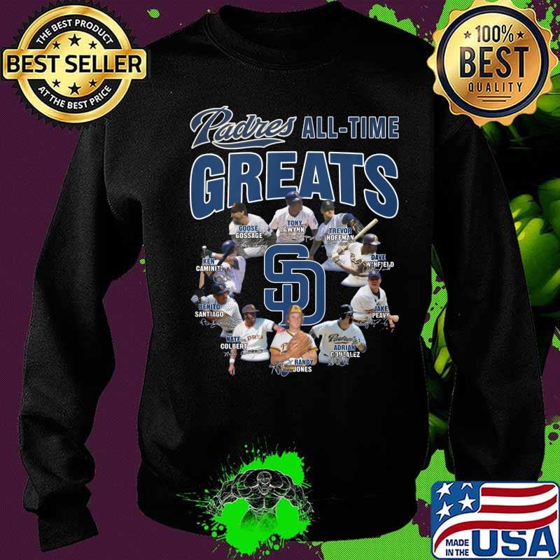 San diego padres baseball all time greats signatures s Sweater San diego padres baseball all time greats signatures s Sweater