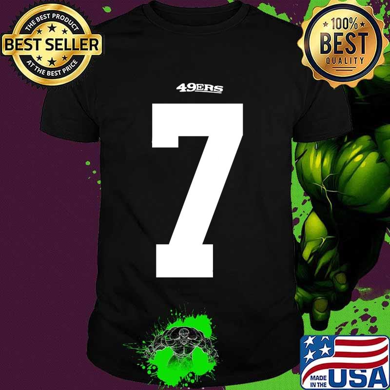 San francisco 49ers colin kaepernick 7 shirt