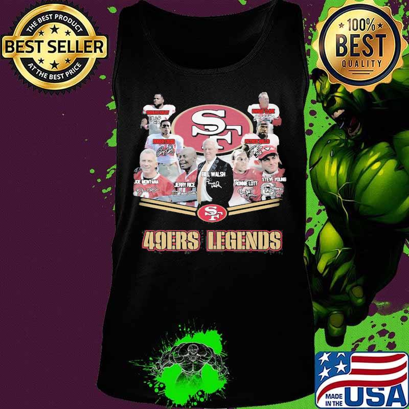 San francisco 49ers legends signatures s Tank top San francisco 49ers legends signatures s Tank top