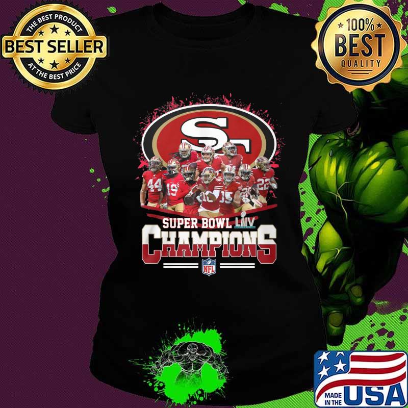 San francisco 49ers super bowl liv champions nfl s Ladies tee San francisco 49ers super bowl liv champions nfl s Ladies tee
