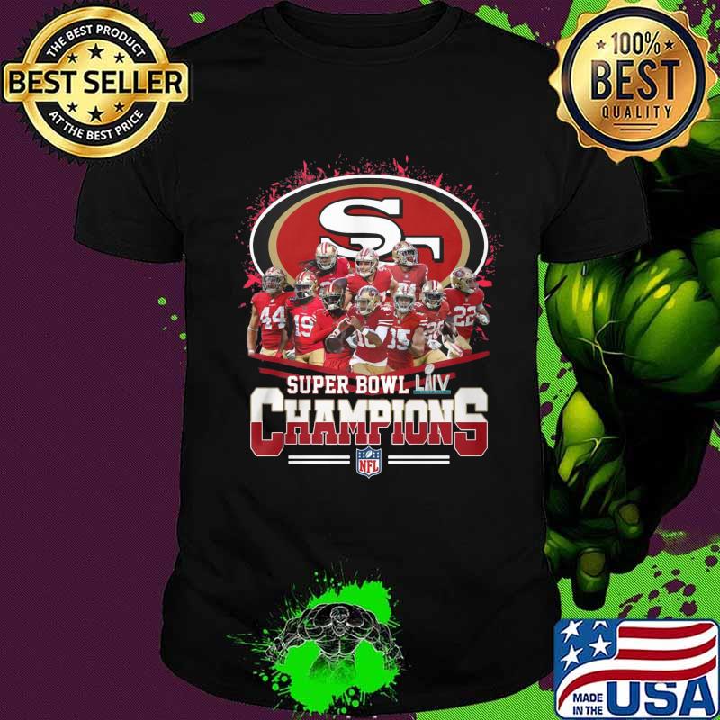 San francisco 49ers super bowl liv champions nfl shirt