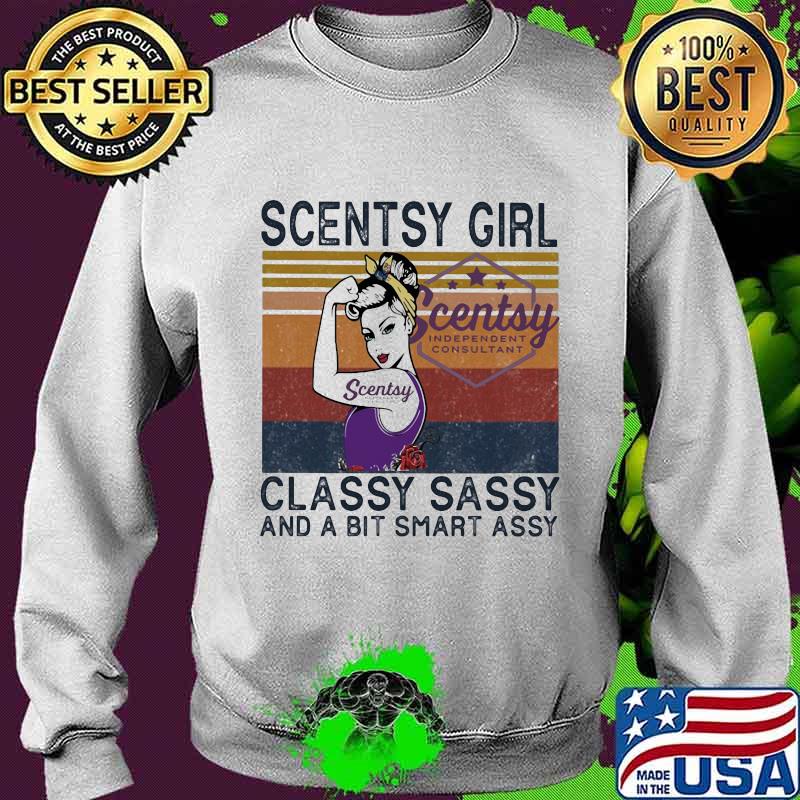 Scentsy girl classy sassy and a bit smart assy vintage retro s Sweater Scentsy girl classy sassy and a bit smart assy vintage retro s Sweater