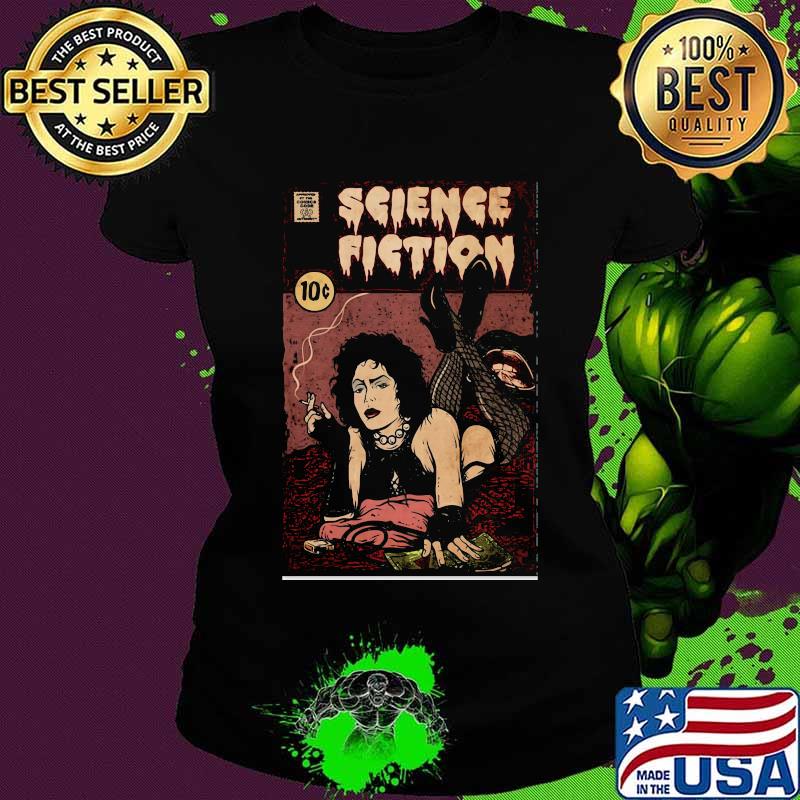 Science fiction smoking poster s Ladies tee Science fiction smoking poster s Ladies tee