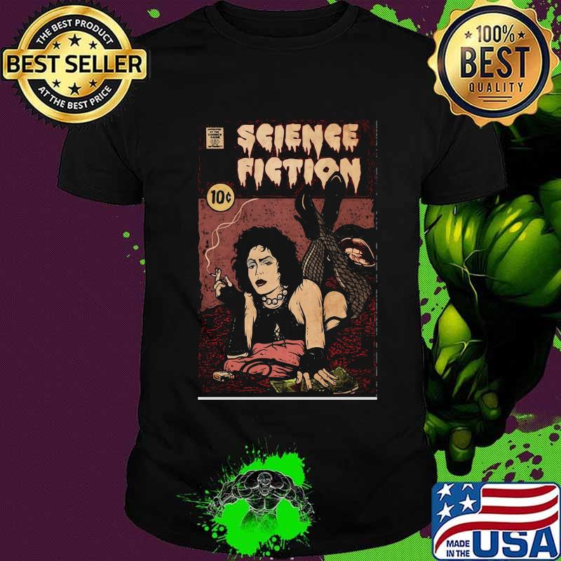 Science fiction smoking poster shirt Science fiction smoking poster shirt