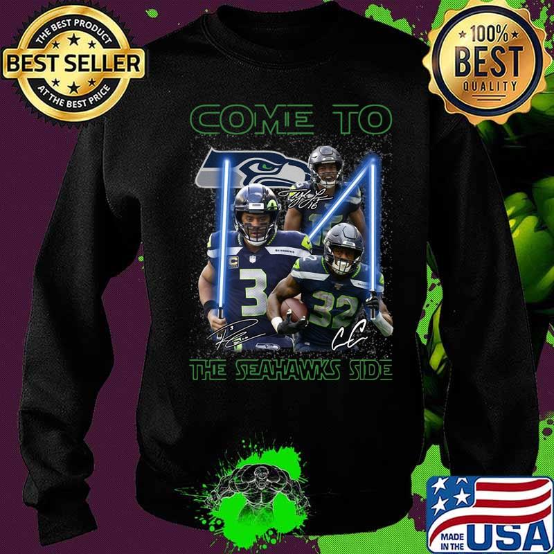 Seattle seahawks come to the seahawks side signatures s Sweater Seattle seahawks come to the seahawks side signatures s Sweater