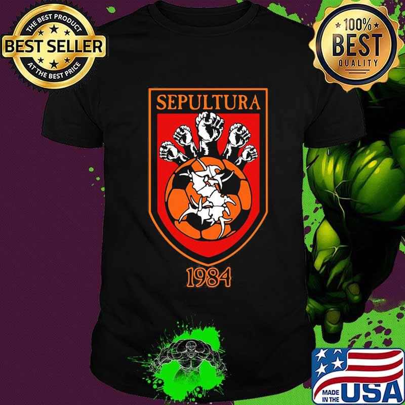 Sepultura 1984 soccer black lives matter shirt