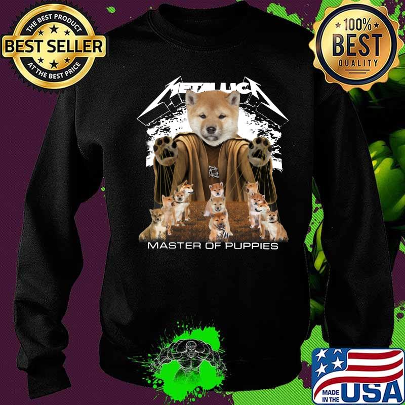 Shiba inu metallica master of puppies s Sweater Shiba inu metallica master of puppies s Sweater