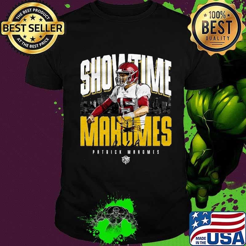 Showtime mahomes patrick mahomes kansas city chiefs shirt