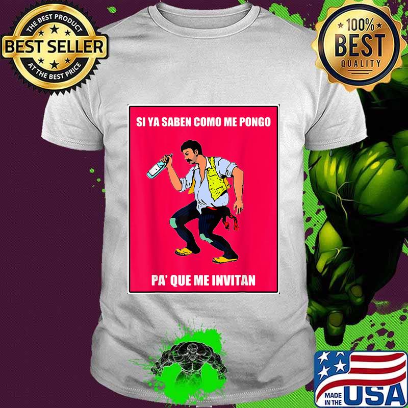Si ya saben como me pongo pa que me invitan wine shirt