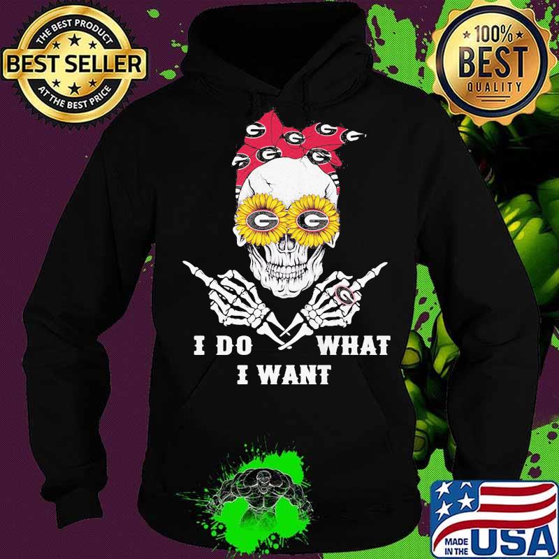 Skeleton green bay packers i do what i want sunflower s Hoodie Skeleton green bay packers i do what i want sunflower s Hoodie