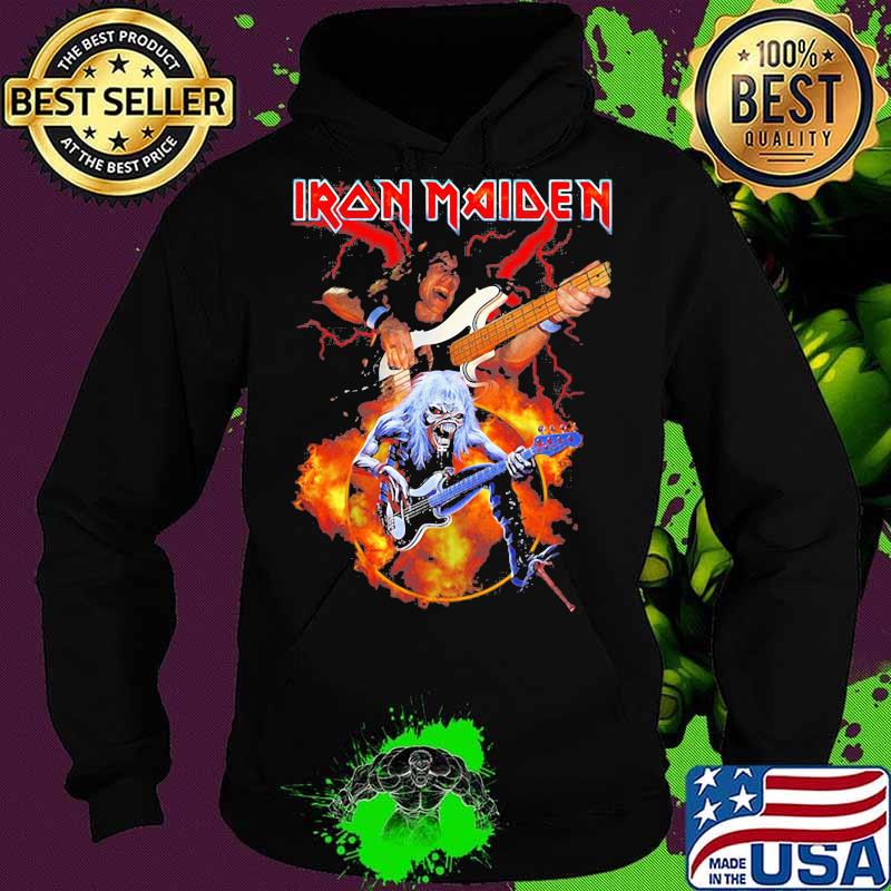 Skeleton iron maiden band guitar s Hoodie Skeleton iron maiden band guitar s Hoodie