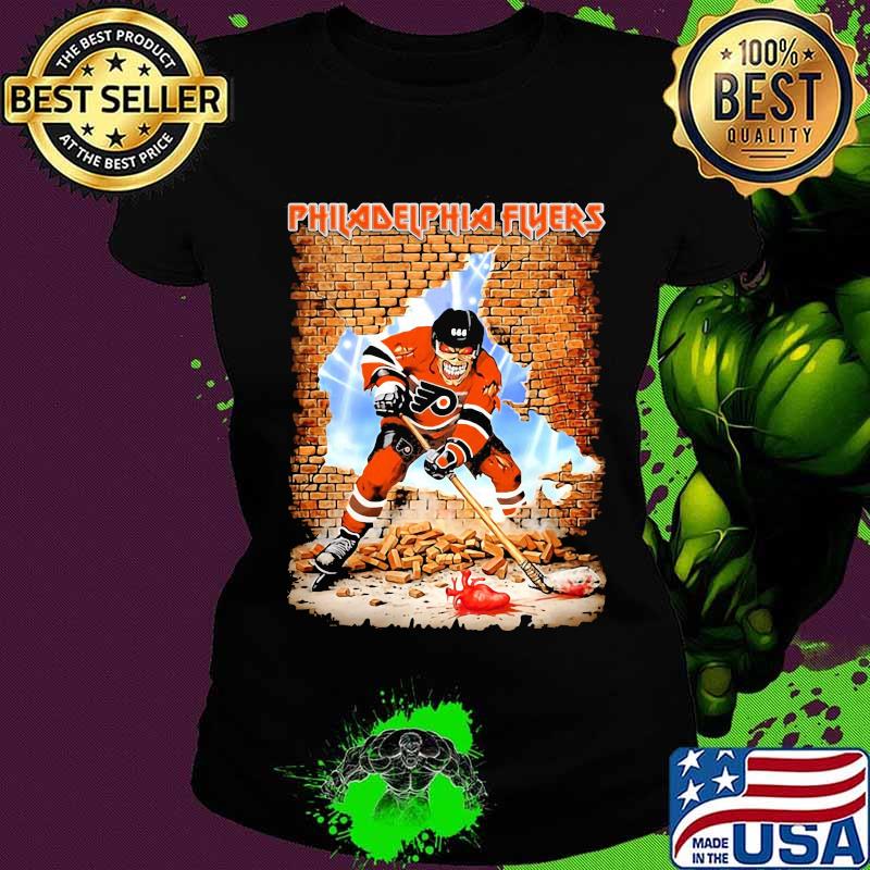 Skeleton philadelphia flyers player hockey wall s Ladies tee Skeleton philadelphia flyers player hockey wall s Ladies tee