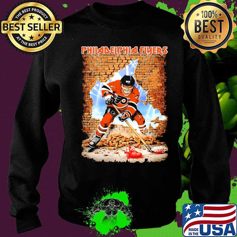 Skeleton philadelphia flyers player hockey wall s Sweater Skeleton philadelphia flyers player hockey wall s Sweater