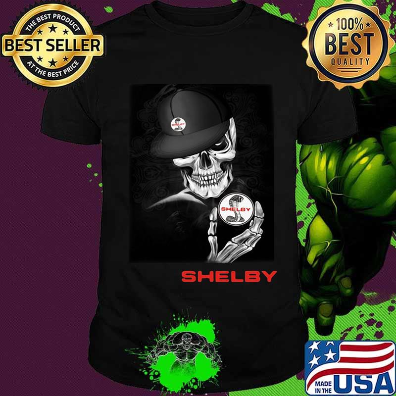 Skeleton skull shelby logo shirt