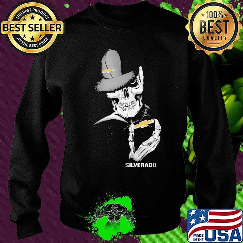 Skeleton skull silverado logo s Sweater Skeleton skull silverado logo s Sweater