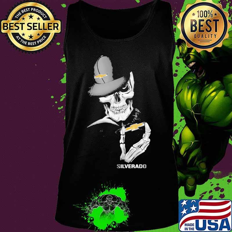 Skeleton skull silverado logo s Tank top Skeleton skull silverado logo s Tank top