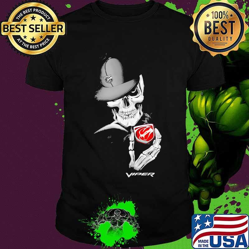 Skeleton uncorn viper band shirt