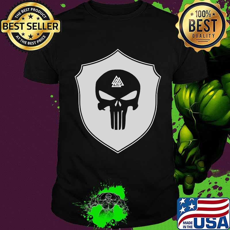 Skull black amon amarth logo shirt