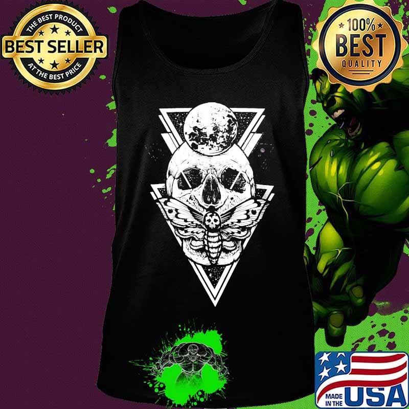 Skull butterfly death head moth tattoo s Tank top Skull butterfly death head moth tattoo s Tank top