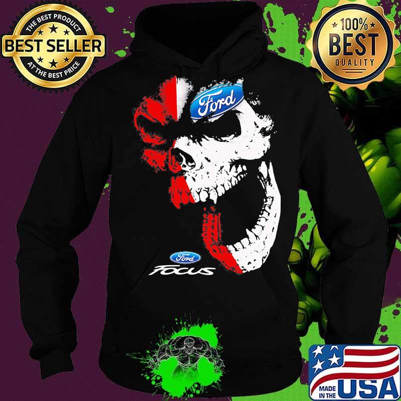 Skull ford focus logo s Hoodie Skull ford focus logo s Hoodie