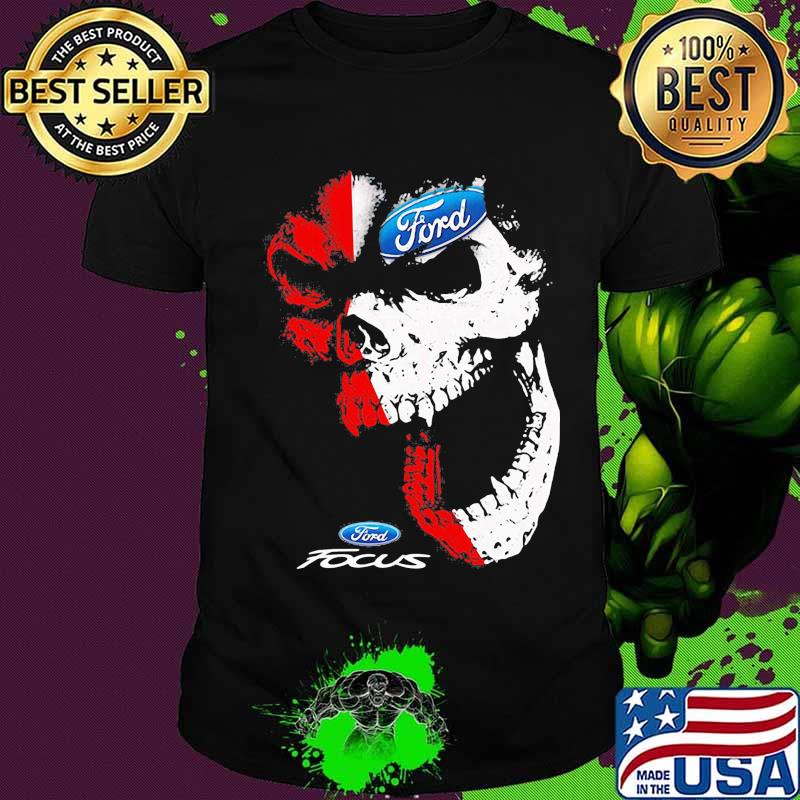 Skull ford focus logo shirt