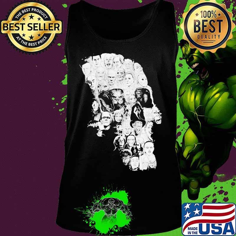 Skull halloween horror characters s Tank top Skull halloween horror characters s Tank top