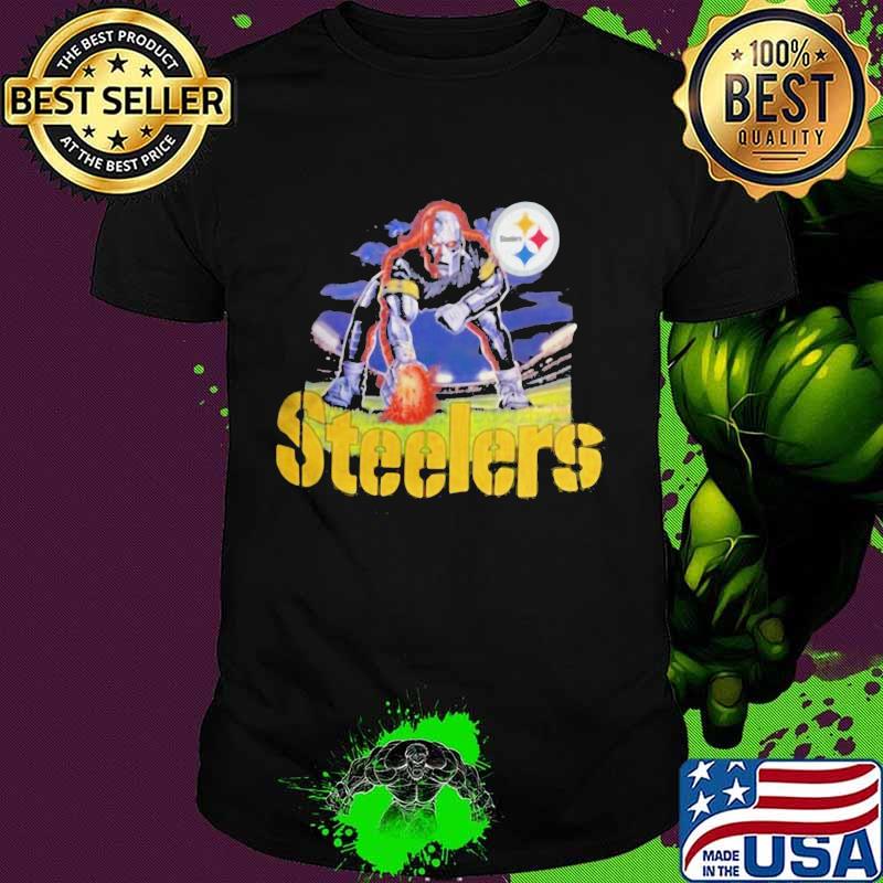 Skull pittsburgh steelers player shirt