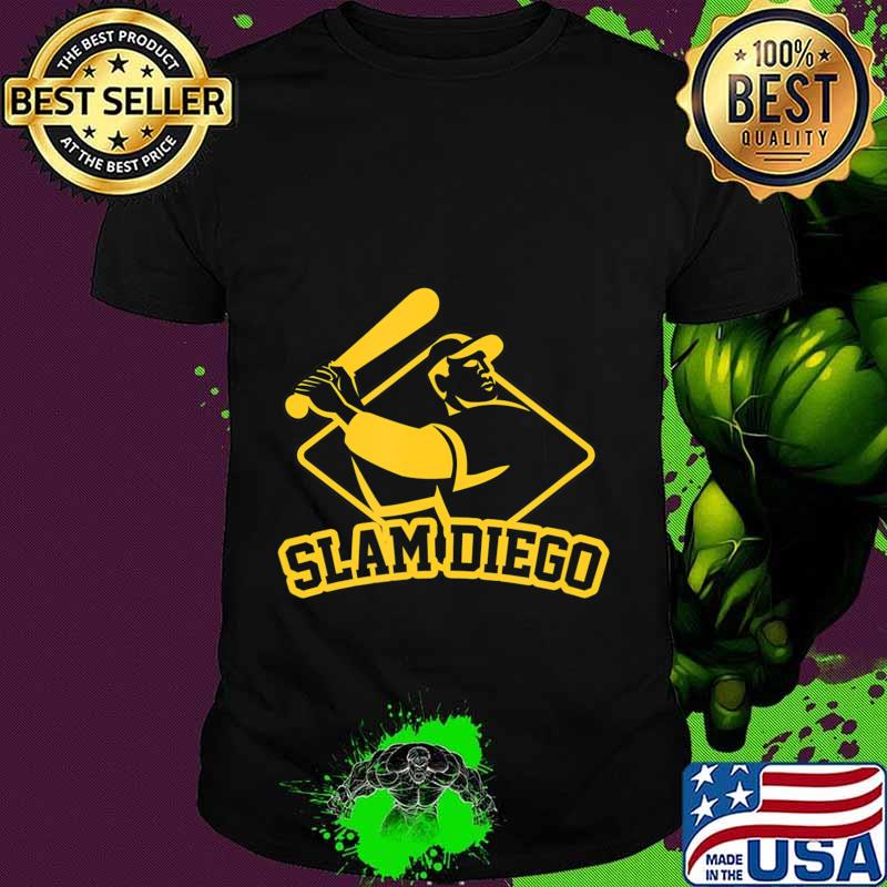 Slam Diego Shirt California Funny Home Run Hitting Baseball T-Shirt