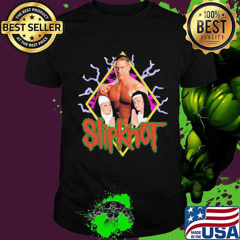 Slipknot band corey taylor and two girl shirt