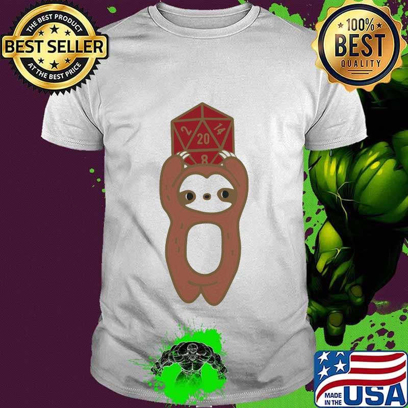 Sloth hug traffic sign 2020 shirt